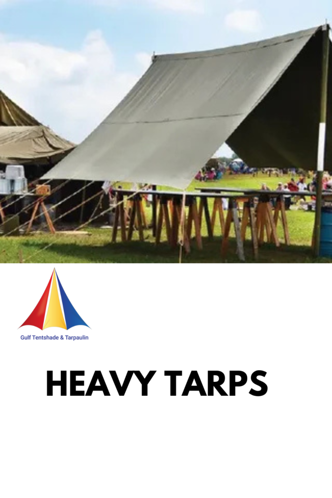 Gulf Tent Shade Company’s Heavy Duty Tarps